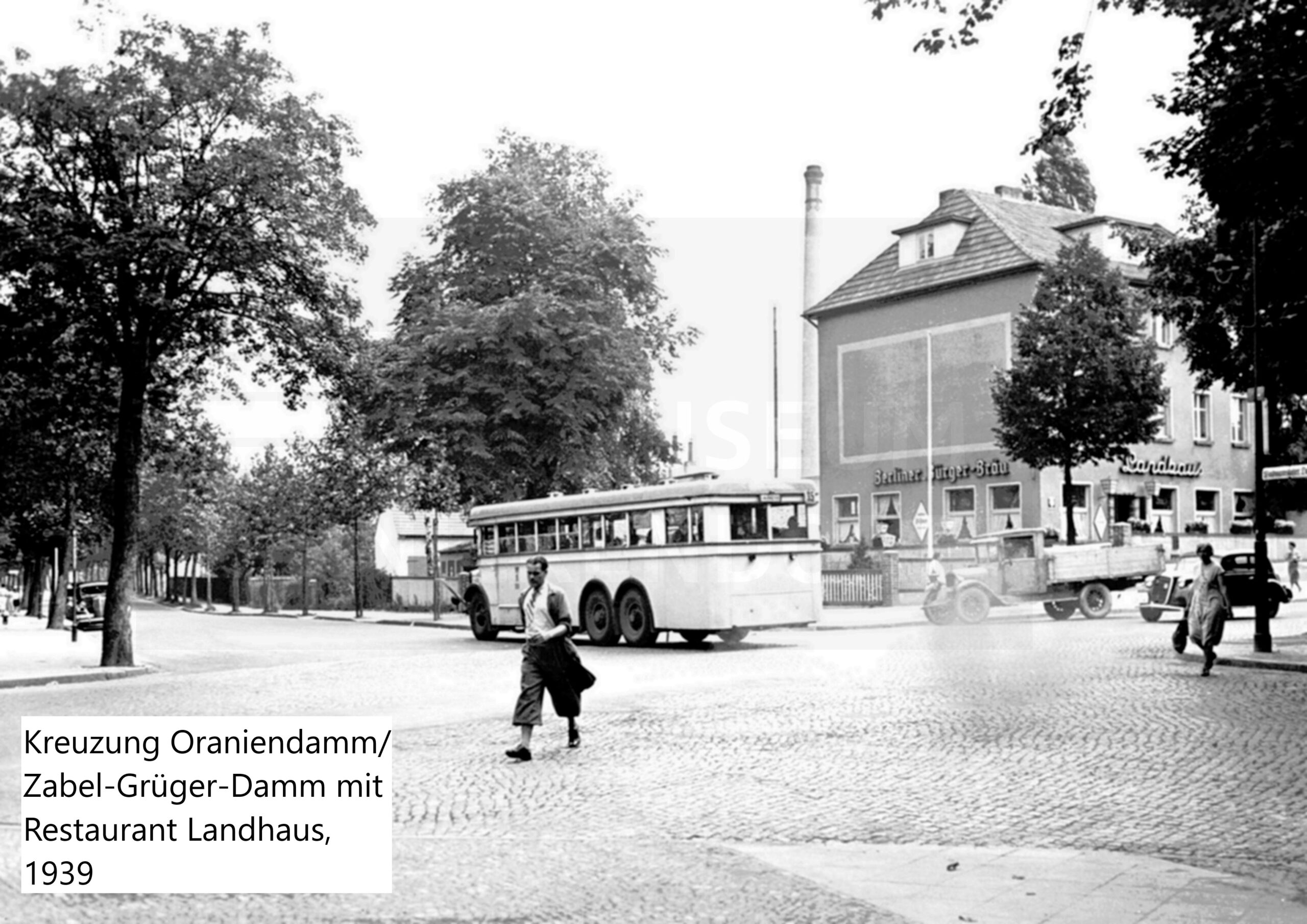 Oraniendamm_ZKD und W-Damm mit Restaurant Landhaus, 1939